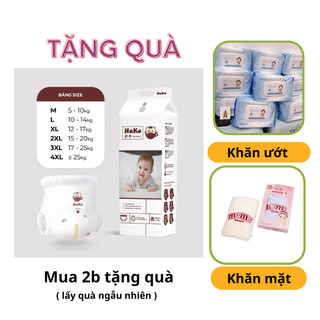 ( MUA 2B- TẶNG 1 KHĂN ƯỚT ) Bỉm quần Mijuku/HAKO/KOKOWON xuất Nhật M50/L50/XL50/XXL50 bịch 50 miếng