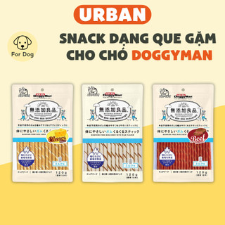 Snack cho chó xương gặm sạch răng cho chó vị sữa, gà doggyman 120g