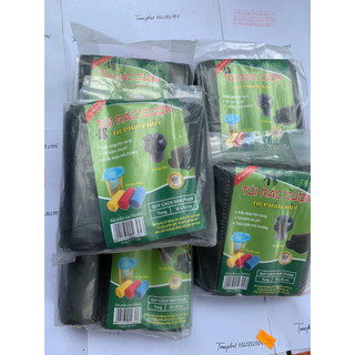 Sét 3 cuộn túi đựng rác đen tự phân huỷ