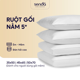 Ruột gối nằm Sen Đá Home Bedding 50x70 45x65 35x50 bông lông vũ nhân tạo Microfiber bông Polyester lõi gối hơi cao cấp
