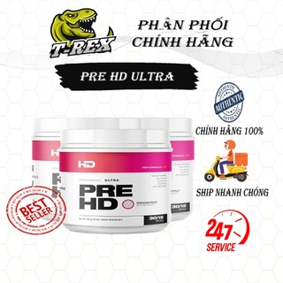 Pre tăng sức mạnh HD Muscle PreHD Ultra Preworkout 30 lần dùng , hỗ trợ sức mạnh sức bền trước tập