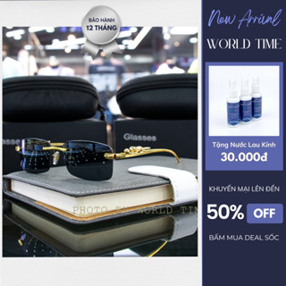 Kính Mát Nam Pumma1 Cao Cấp Full Box + Thẻ Bảo Hành 1 Năm, Mắt Kính Cường Lực - Gọng Titanium - Chống Lóa