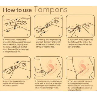 (Hàng bay Đủ Bill Đức) BĂNG VỆ SINH TAMPON ĐỨC (OB, JESSA, FACELLE)