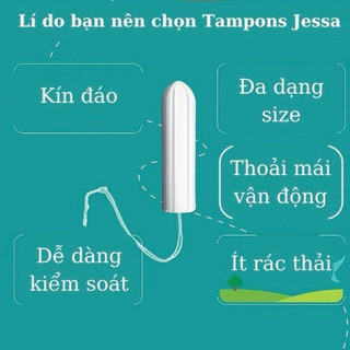 (Hàng bay Đủ Bill Đức) BĂNG VỆ SINH TAMPON ĐỨC (OB, JESSA, FACELLE)