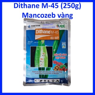 DITHANE 80WP (250g), Thuốc Trừ Bệnh Mancozeb Vàng Cao Cấp, Trừ Bệnh Phổ Rộng trên cây trồng