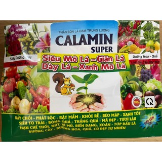 Phân Bón Lá Cao Cấp Trung Vi Lượng CALAMIN SUPER Thúc Bật Chồi, Nở Bụi, To Lá, Xanh Lá, Dày Lá, Mỡ Lá; Bật Mầm, Vọt Đọt