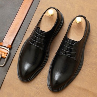 Giày derby - dày tây da bò kiểu dáng modern dderrby cho nam ( TD LUXURY )