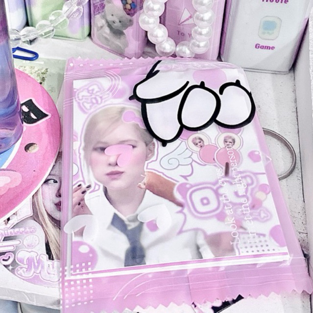 sticker mix đủ size blackpink (set 10c)