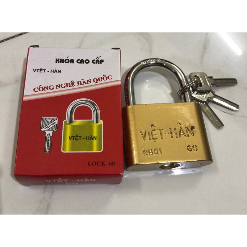 Ổ khoá cao cấp Việt - Hàn (30mm, 40mm, 50mm, 60mm)