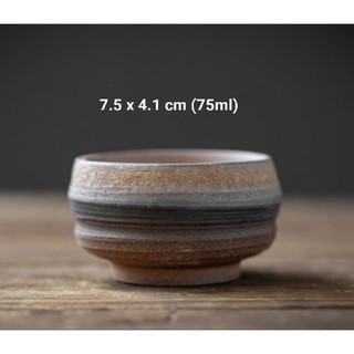 CHÉN TRÀ GỐM BIZEN PHONG CÁCH NHẬT BẢN