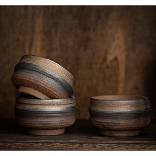 CHÉN TRÀ GỐM BIZEN PHONG CÁCH NHẬT BẢN