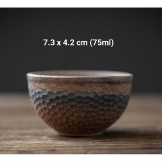 CHÉN TRÀ GỐM BIZEN PHONG CÁCH NHẬT BẢN