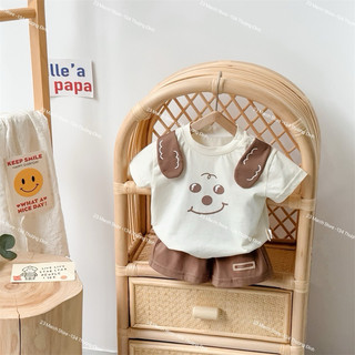 Bộ đồ Cún style Hàn cho bé trai và gái hàng QC