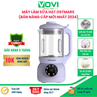 Máy làm sữa hạt OSTMARS  - 1100ml có 7 chế độ nấu