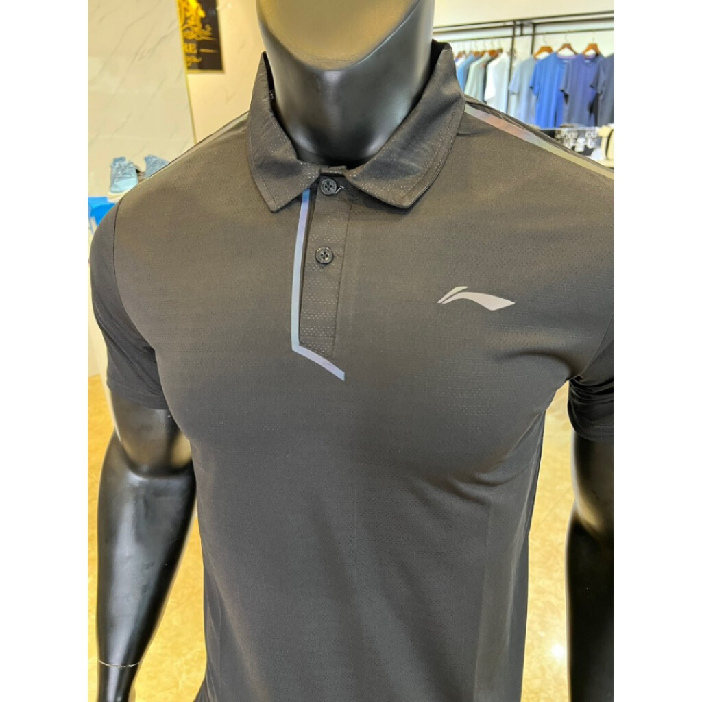 Áo polo Nam LINING hàng xuất xịn 051,áo phông nam có cổ,vải thể thao,thoáng mát,thoải mái vận động
