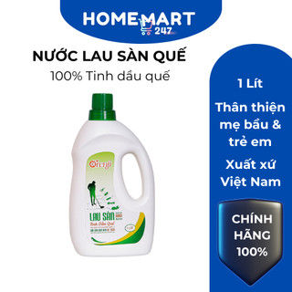 Nước lau sàn tinh dầu quế hữu cơ 1 lít