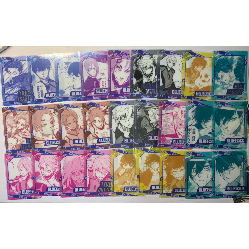 [ TẶNG CARD OFF ] Card Blue Lock (đọc kỹ mô tả) Rin, Reo, Nagi, Sae