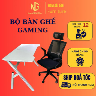Trọn bộ bàn ghế gaming Nam Sài Gòn giá rẻ hàng loại 1 chắc chắn - giao nhanh 2h HCM