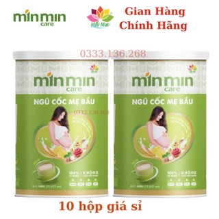 [Date Luôn Mới] Ngũ Cốc Mẹ Bầu Dinh Dưỡng Min Min Care 35 Loại Hạt Chính Hãng 1 Hộp 500gr.