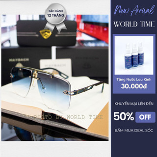 Kính Mát Nam Maybach 8 Cao Cấp Full Box - Chống Lóa - Gọng Thép Không Gỉ + Thẻ Bảo Hành 1 Năm - Khăn Lau