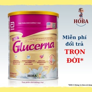 8,9,10 lon sữa bột abbott glucerna hương vani 800g