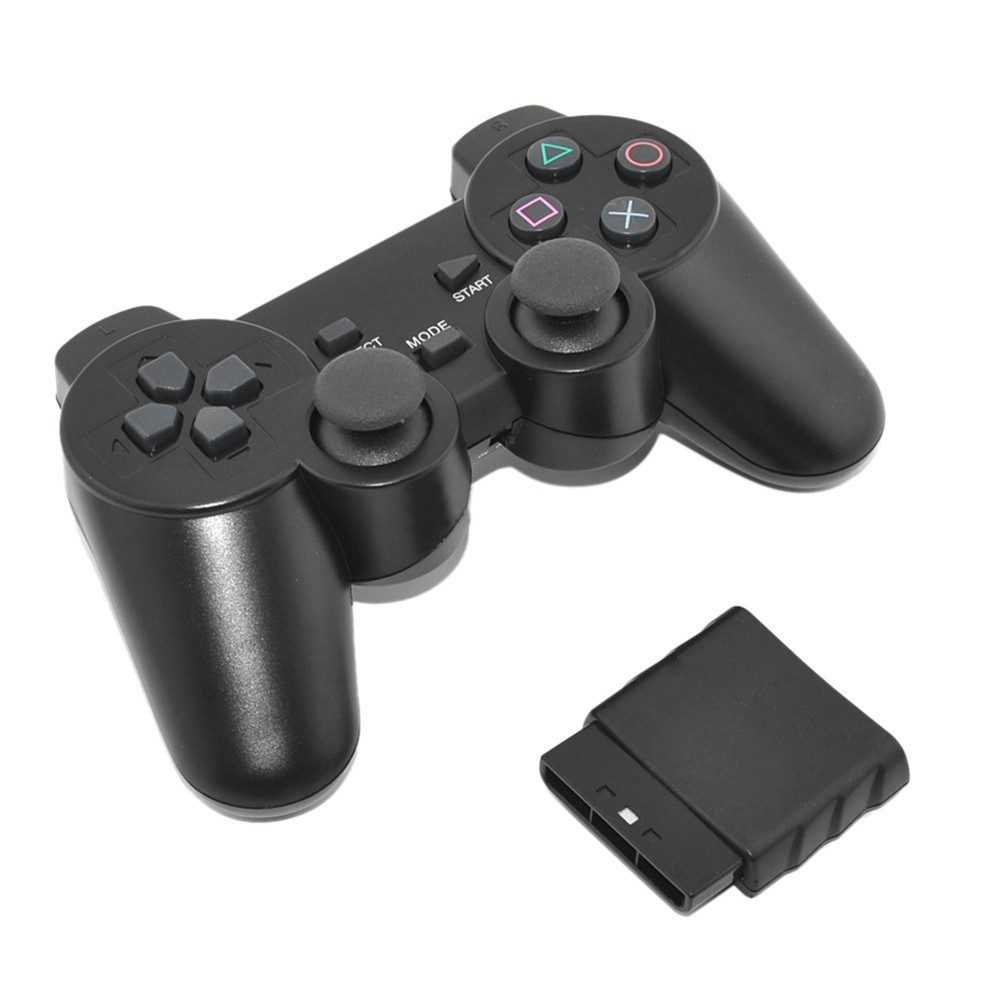 1 Tay cầm chơi game PS2 không dây cho mọi máy Play station 2 ( chỉ mua khi có máy chơi game PS2)