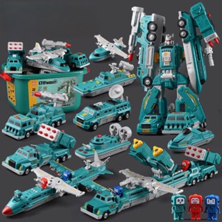 Đồ chơi trẻ em lắp ráp ô tô máy bay robot biến hình transformer cao cấp cho bé phát triển trí tuệ