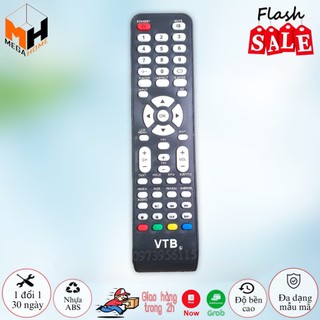 Điều khiển tivi VTB, remote cho tivi VTB hàng tốt phím mềm