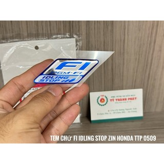 Tem chử fi idling stop dẻo xanh