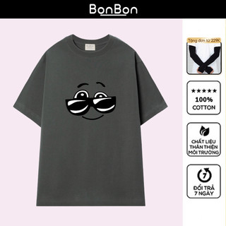Áo thun in hình, áo phông unisex form rộng 100% cotton, co giãn 2 chiều, cổ bo tròn, có thể giặt máy BonBon - AC1038