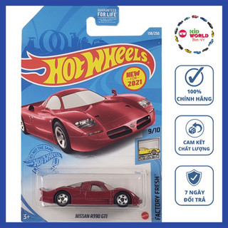 Xe mô hình Hot Wheels basic Nissan R390 GT1 GTB74.