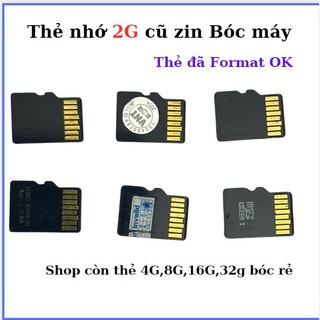 Thẻ nhớ 2G (hàng bóc máy),còn ok