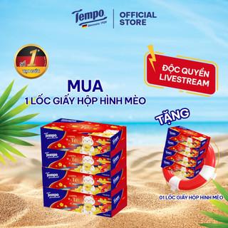 Khăn giấy hộp cao cấp tempo box facial-thương hiệu đức giao bao mèo