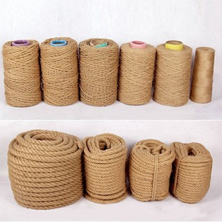 Sỉ dây thừng NK, từ 30m, bện dây theo yêu cầu, giá tại xưởng, cuộn dây thừng, dây đay, dây thừng trang trí