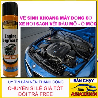   XỊN   Dung dịch vệ sinh động cơ ô tô - Chất tẩy rửa động cơ xe - Vệ sinh khoang máy động cơ ô tô,xe máy ASIA.XEHOI 