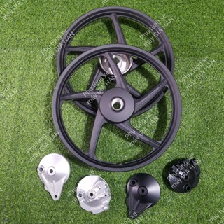 Bánh Mâm WAVE @ 110 Thắng Đùm ( Phanh Cơ ) Trước Sau Lắp Như ZIN các đời Xe HONDA HTH75 MSP A0136