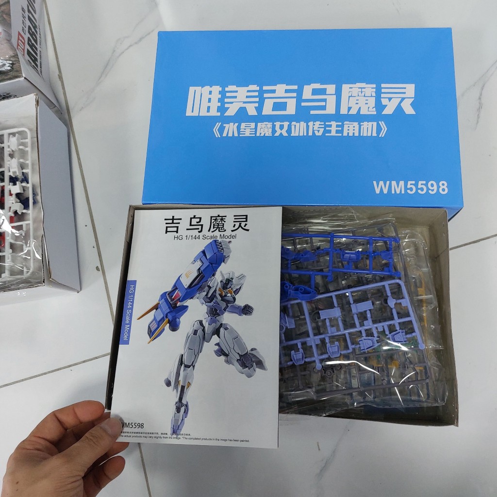 Mô Hình Lắp Ráp HG 1/144 LFrith Jiu Gundam - Hàng có sẵn giao ngay -Tặng kèm base