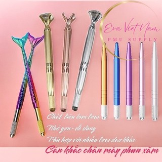 Cán khắc phun xăm, Bút điêu khắc lông mày,dụng cụ phun xăm