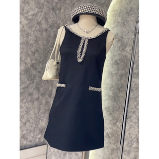 đầm doll suông 2s viền đá