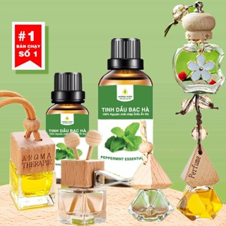 Tinh dầu Hương Xuân nguyên chất thiên nhiên sả chanh, bạc hà, tinh dầu thơm phòng, treo xe, khử mùi