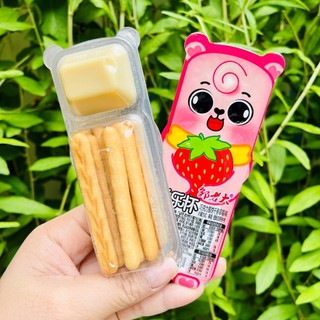 [COMBO 10 HỘP] BÁNH QUE CHẤM SOCOLA, SỮA DÂU [ HỘP 30G]