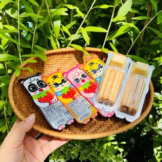 [COMBO 10 HỘP] BÁNH QUE CHẤM SOCOLA, SỮA DÂU [ HỘP 30G]