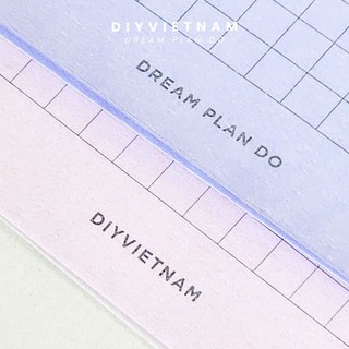 Ruột Sổ Pastel 120gsm – Màu Độc Quyền DIYVietnam – A5/A6 6 Lỗ – Giấy Dày, Mịn – 45 Tờ