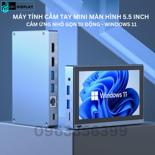 Máy tính cầm tay Mini PC HiGole Pro 5.5 inch cảm ứng Intel Quad-core Windows 11