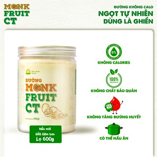 Đường ăn kiêng la hán quả monkfruit cho người ăn kiêng giảm cân eat clean, keto, tiểu đường thai kỳ