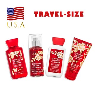 Xịt thơm body | Sữa tắm | Dưỡng thể mini Japanese Cherry Blossom - Bath & Body Works | Travel size du lịch 88ml