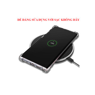 Combo 2 ốp lưng SAMSUNG trong suốt chống sốc 4 góc Note 8 Note 9 Note10 Note 10 Lite Note 10 plus Note 20 Note 20Ultra