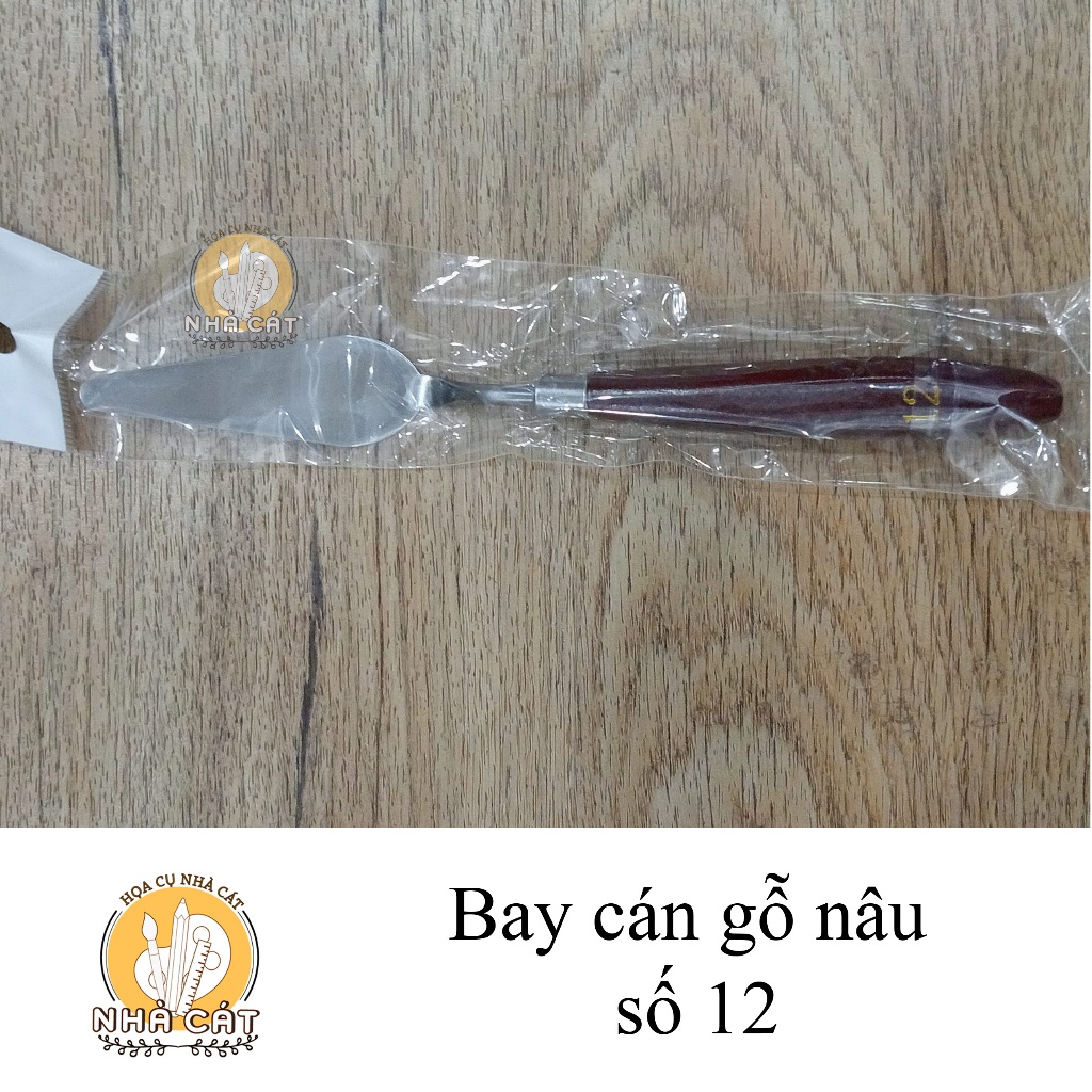 Bay nghiền màu cán gỗ nâu