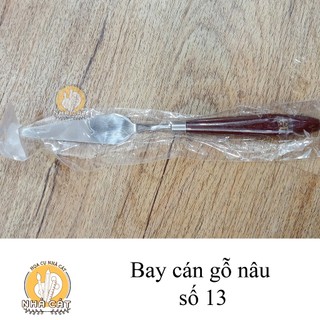 Bay nghiền màu cán gỗ nâu