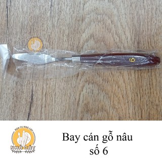 Bay nghiền màu cán gỗ nâu